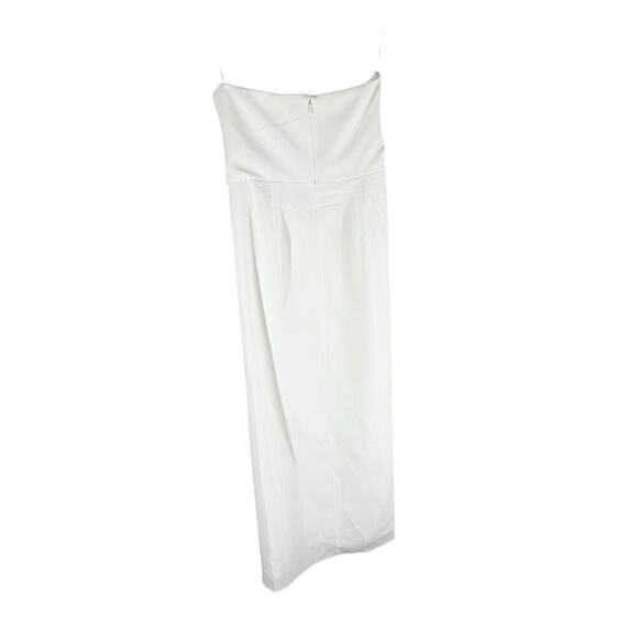 Yumi Kim Glamour Strapless White Midi Dress Size Medium - Picture 3 of 10
